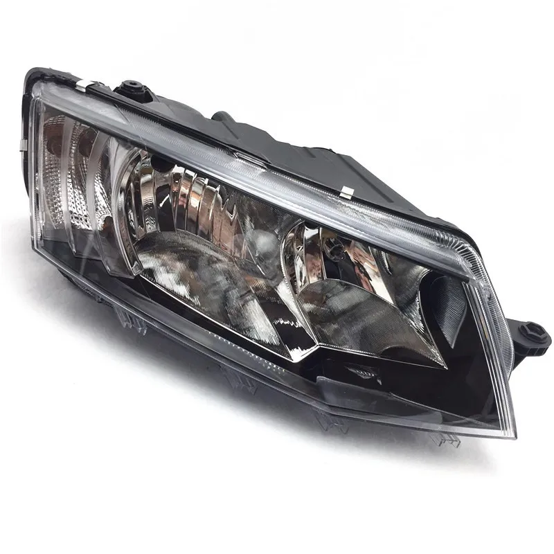 1pcs car bumper headlamp For Skoda Octavia headlight 2015~2017y car accessories head lamp for Skoda Octavia fog lamp