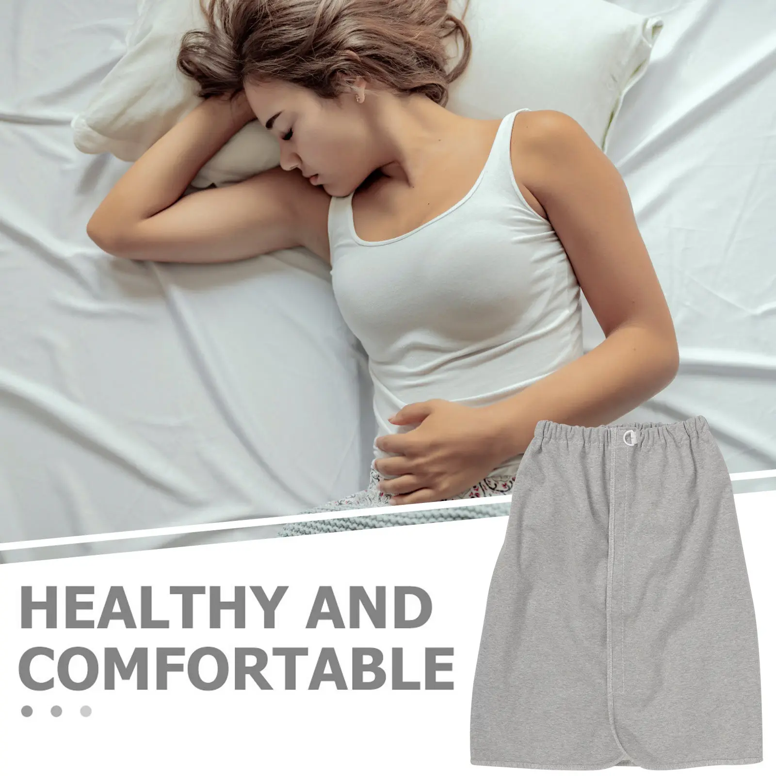 Leakproof Diaper Skirt Reusable Adult Incontinence Wearable Skirt for Men Women Elderly Breathable Moisture-Wicking Comfortable