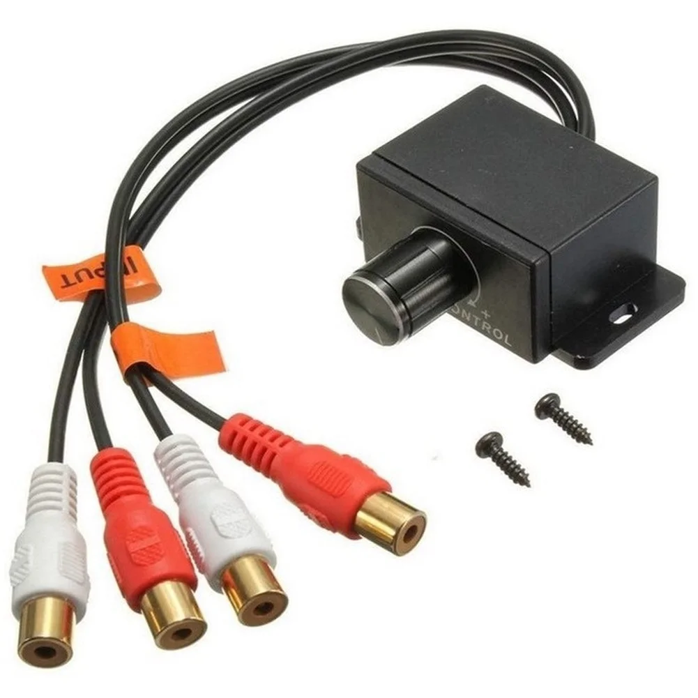 Automotive Grade For RCA Volume Controller with Copper Core Construction for Reliable Bass and Gain Adjustment