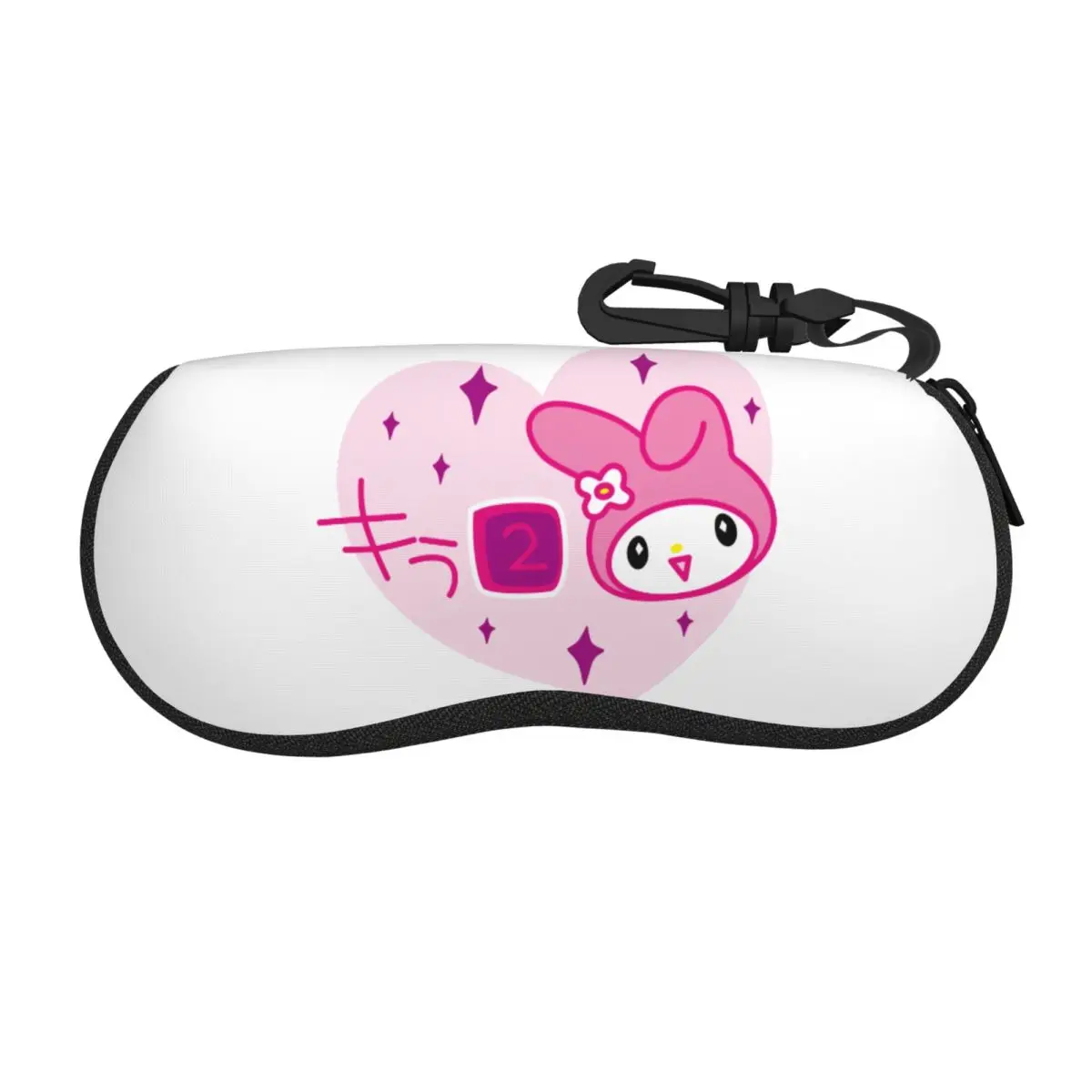 

Пользовательский чехол для очков Sanrio My Melody с мультяшным корпусом, крутой чехол для очков унисекс, защитная коробка для солнцезащитных очков