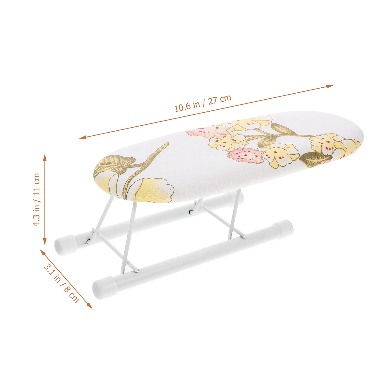 

Foldable Small Ironing Board Heatresistant Reusable Cuff Neckline Collar Leg Opening Delicate Details Interview