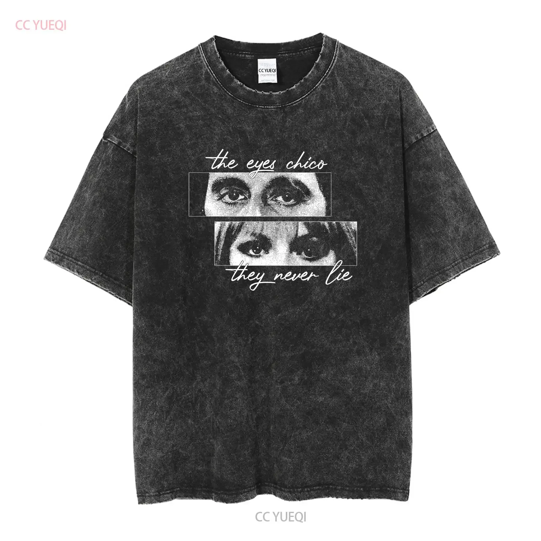 Scarface T Shirt The Eyes Chico They Never Lie Al Pacino And Michelle Pfeiffer Tony Montana Vintage Retro vintage Washed Soft