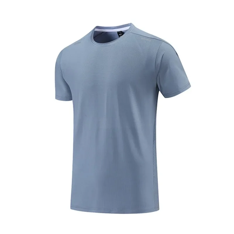

Men's T-shirts Sporty Round Neck Loose Top for Men Casual Breathable and Sweat-free Basketball Training Suit Running
