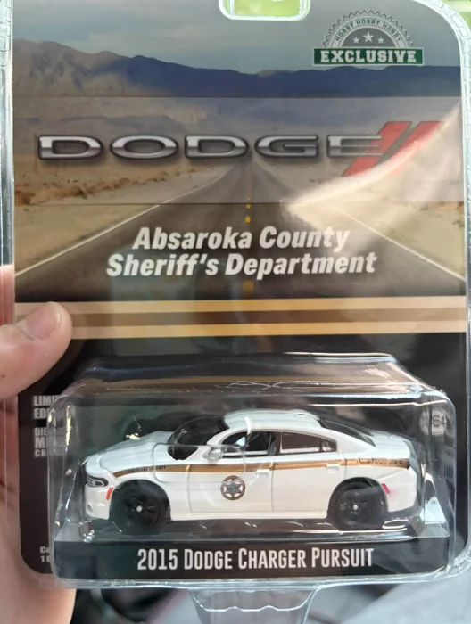 

1:64 2015 Dodge War Horse Chase - Absaroka County Sheriff Advanced Car Model