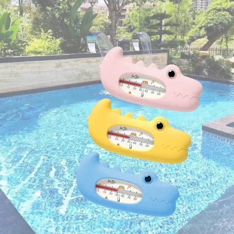 

Cartoon Animal Thermometer Baby Bath Thermometer Safety Bath Floating Toy Water Temperature Meter Detector for Infant
