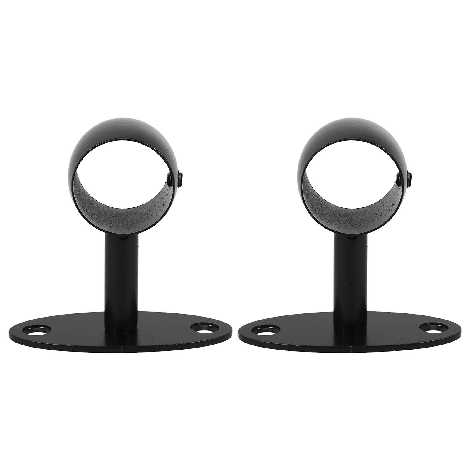 

Durable Stainless Steel Handrail Bracket Flange Rod Holder Wall Mount for Stair Handrail Support Railing Brackets for Deck Rail