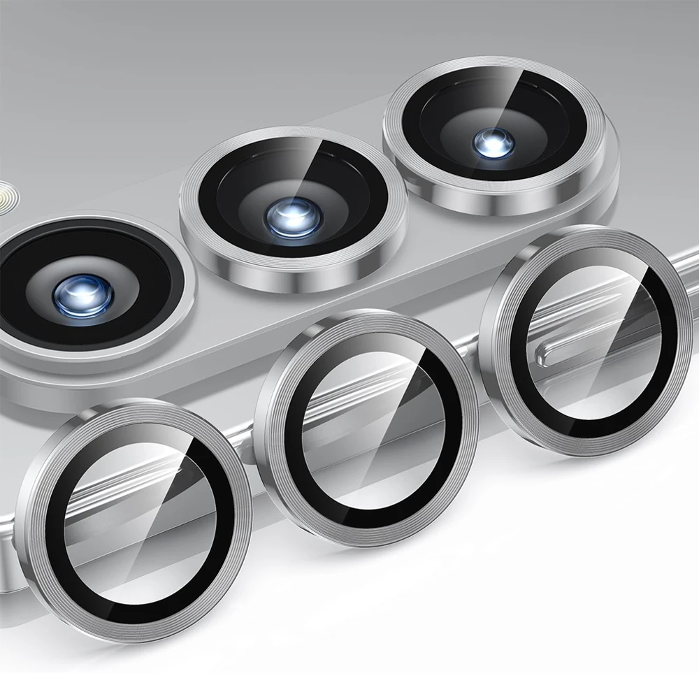 Samsung-Anillo de Metal para lente de cámara, Protector de cristal Protector para Samsung Galaxy Z Fold 6 5G, funda de tapa de lente trasera