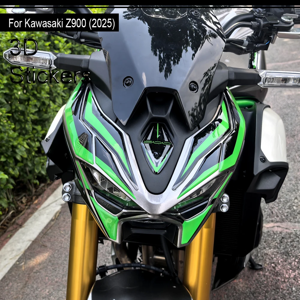 

2025-2026 For kawasaki Z900 Z 900 SE Motorcycle Tank Pad Gas Fuel Oil Cap Protector Kit Fairing Fender Covers Stickers Decals