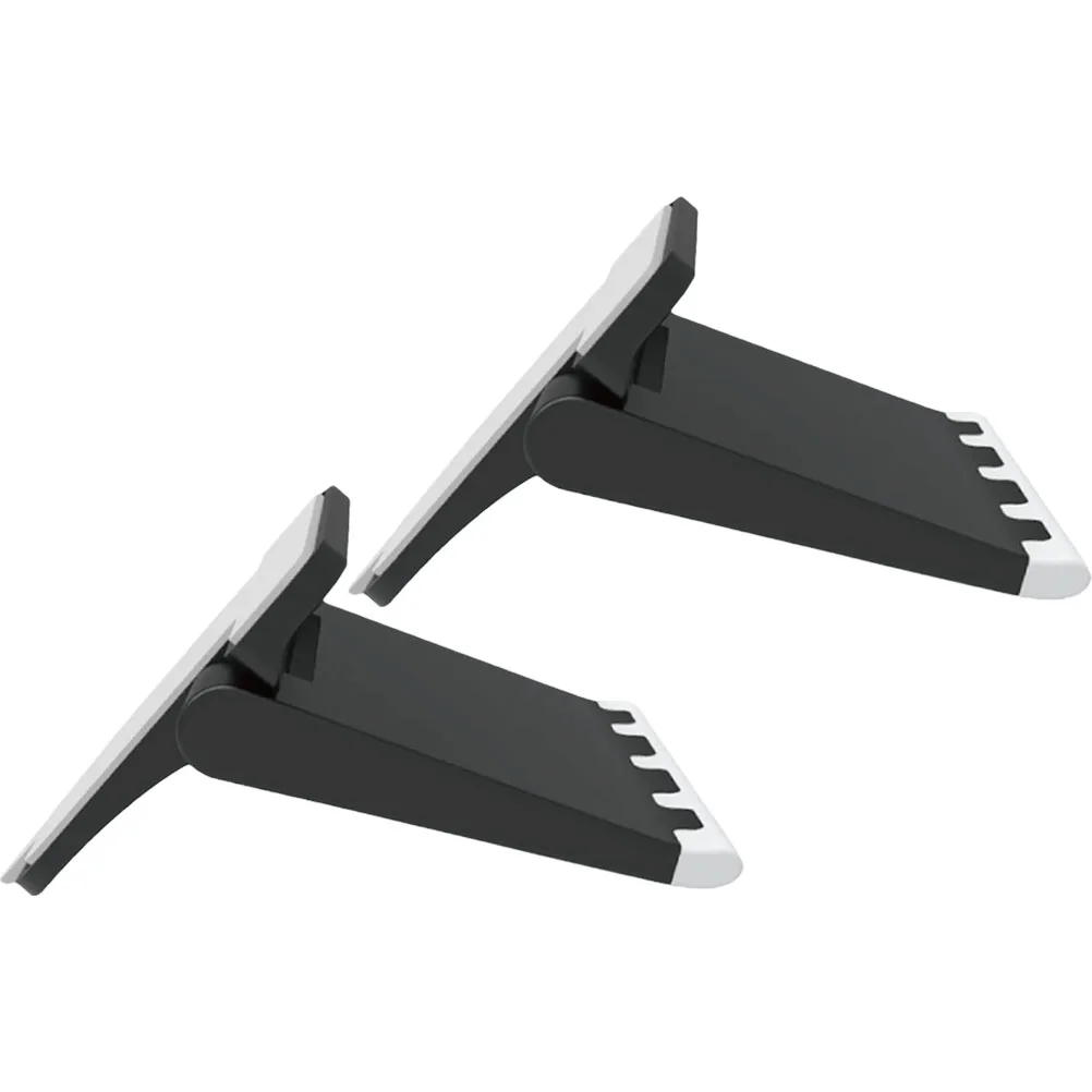 

2pcs Laptop Stand Notebook Cooling Rack for Desk Portable Mini Riser Ergonomic Premium Heat Dissipation Typing Angle Adjustable