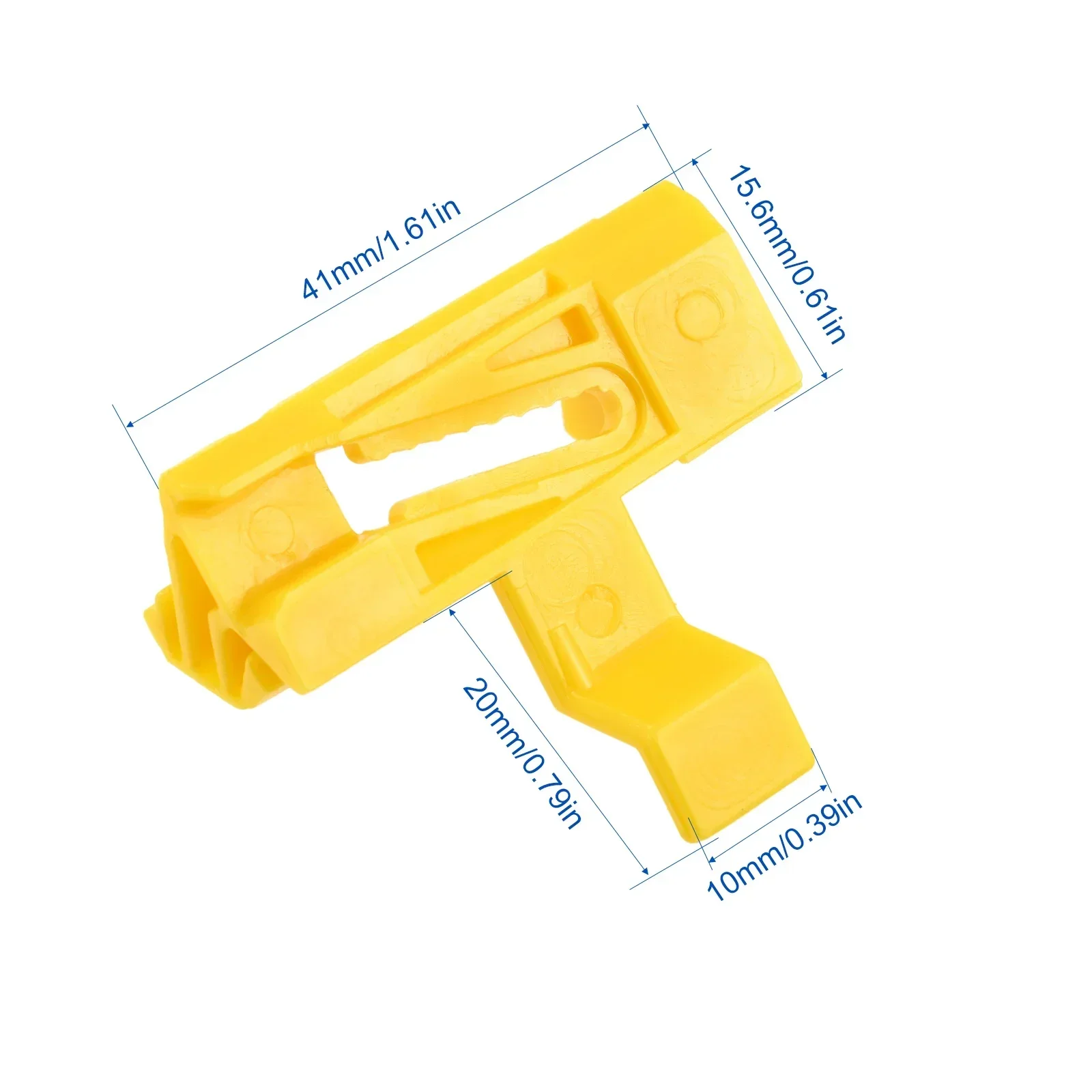 6ชิ้น 30678009   พลาสติกกระจกรถยนต์ Moulding ด้านข้าง Trim คลิปสําหรับ Volvo S60 XC70 V70 2000-09 กระจกรถยนต์ตกแต่งคลิปยึด
