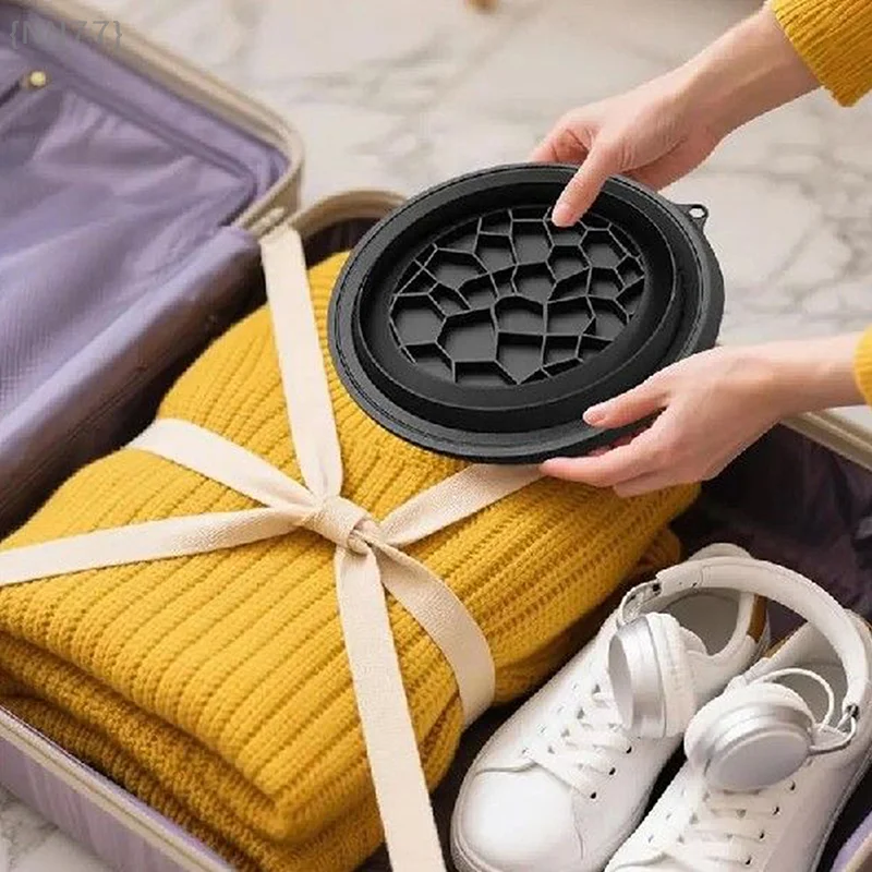 1 Pcs Foldable Face Ice Bath Bowl Facials Plunge Wash Basin Silicone Portable Travel Home Skincare Ice Facials Bath