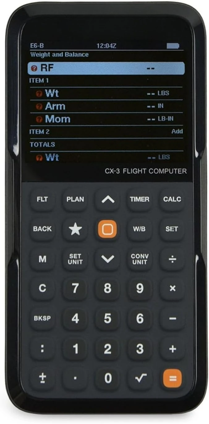 

CX-3 Flight Computer – Advanced Electronic E6B for Accurate Flight Planning and FAA Exam Preparation