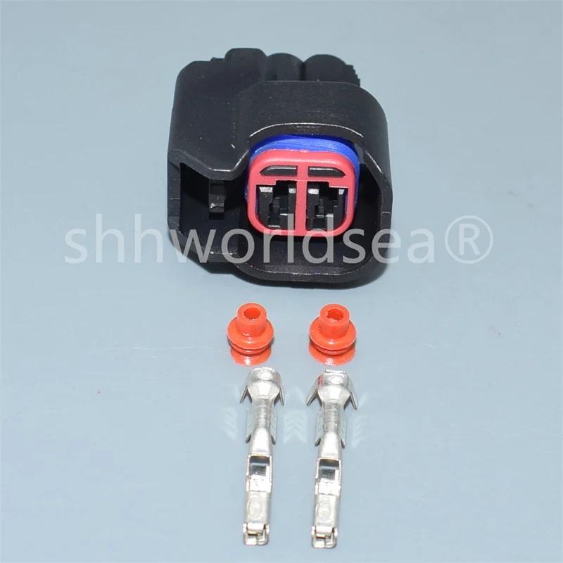 1Sets 2 Pin 1.5mm Female EV6 EV14 Car Fuel Injector Connector Female Male For Dodge LS2 LS3 GM 7283-5967-30