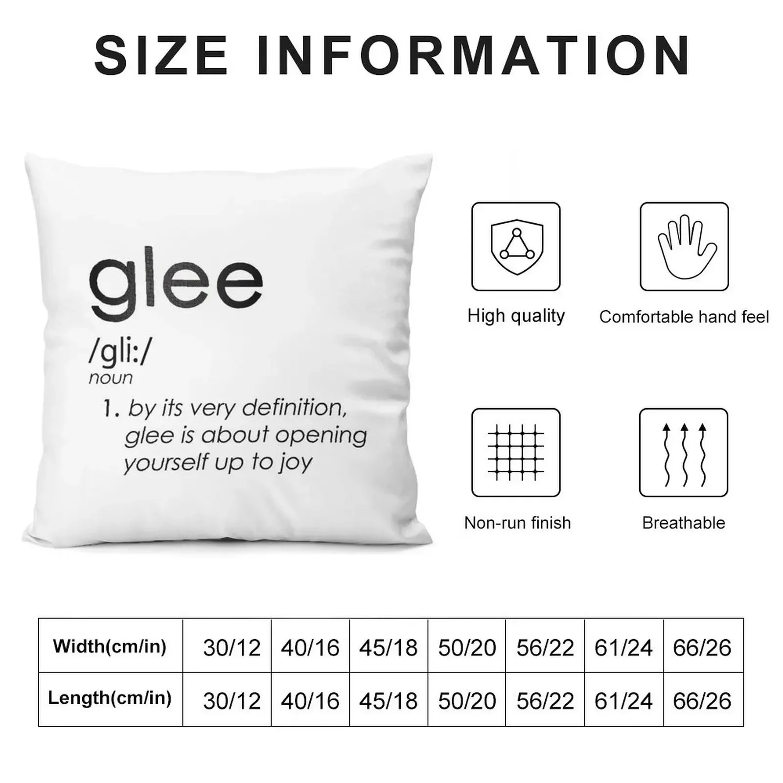 Unapologetic Gleek Throw Pillow Pillows Aesthetic Christmas Pillowcase pillow