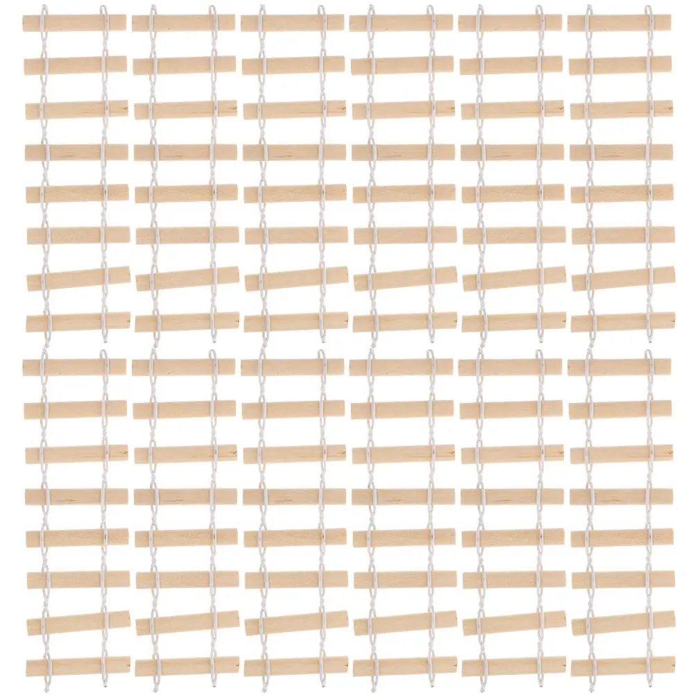 12 szt. Miniaturowe ogrodowe ogrodzenia drewniane, małe drewniane obramowania, dekoracje do bonsai, do mini domków, do samodzielnego tworzenia krajobrazów, mikro-scen, ozdoby.