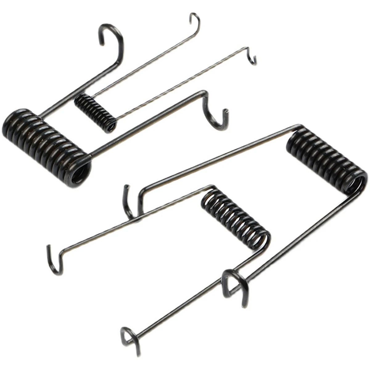 2pcs Spring Steel Wire Strong Return Double Torsion Spring Wire Diameter 2.0/2.5/3.0/3.5/4.0mm Rear Seat V-Shaped Folding Spring