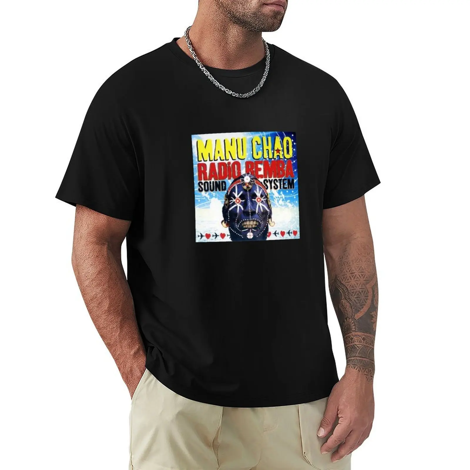 Radio Bemba Sound System T-Shirt Basic Short Sleeve T-Shirt for Men