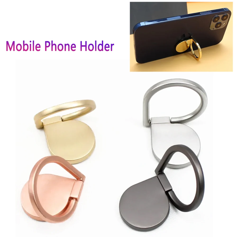

1 шт. портативный держатель для мобильного телефона, держатель для кольца на палец с каплями воды, универсальный держатель для кольца на палец с вращением на 360 градусов для IPhone 12 13