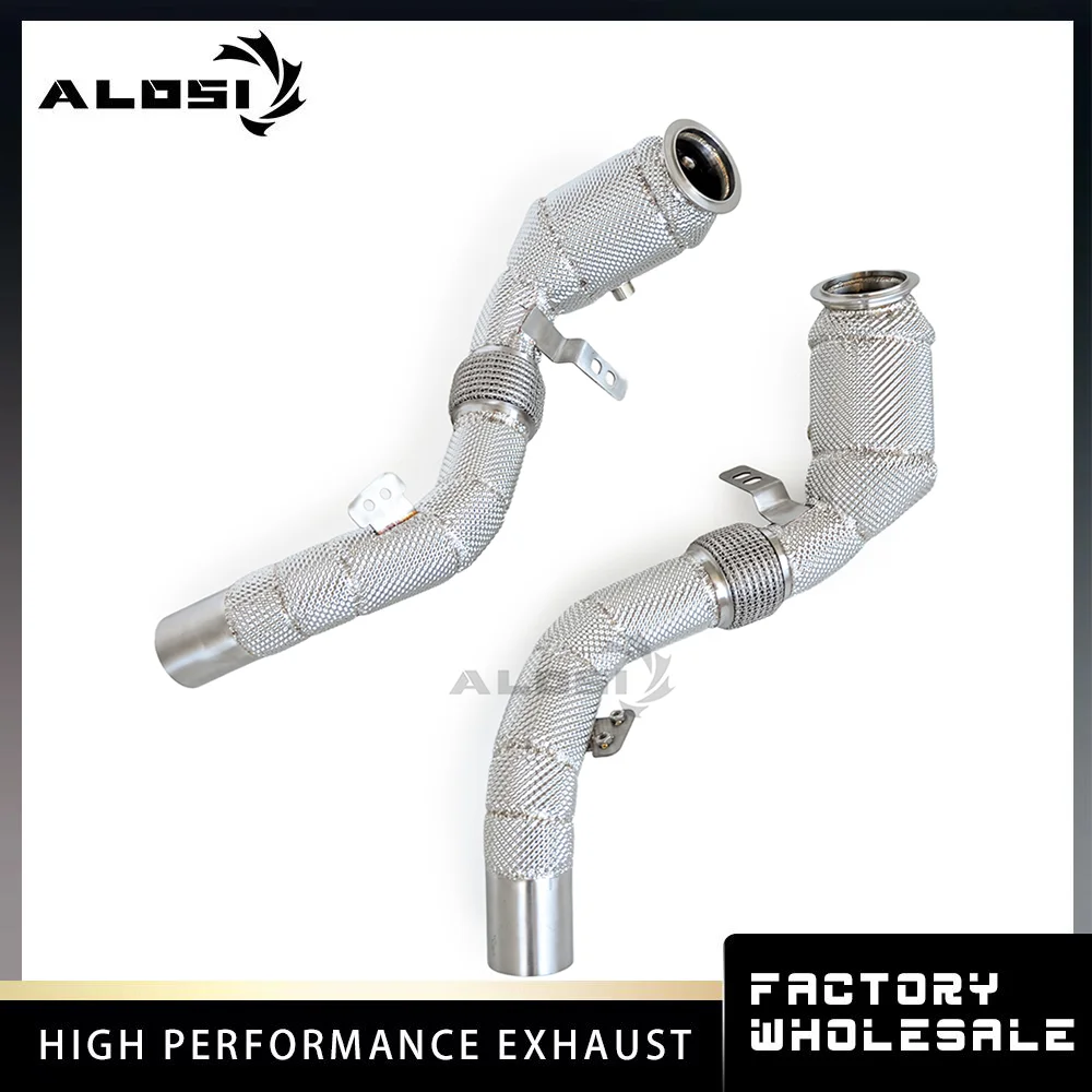 Exhaust Down Pipe For BMW M550/M550i G30/N63 4.4T 2017-2020 High Performance Exhaust Modification Perfect Installation