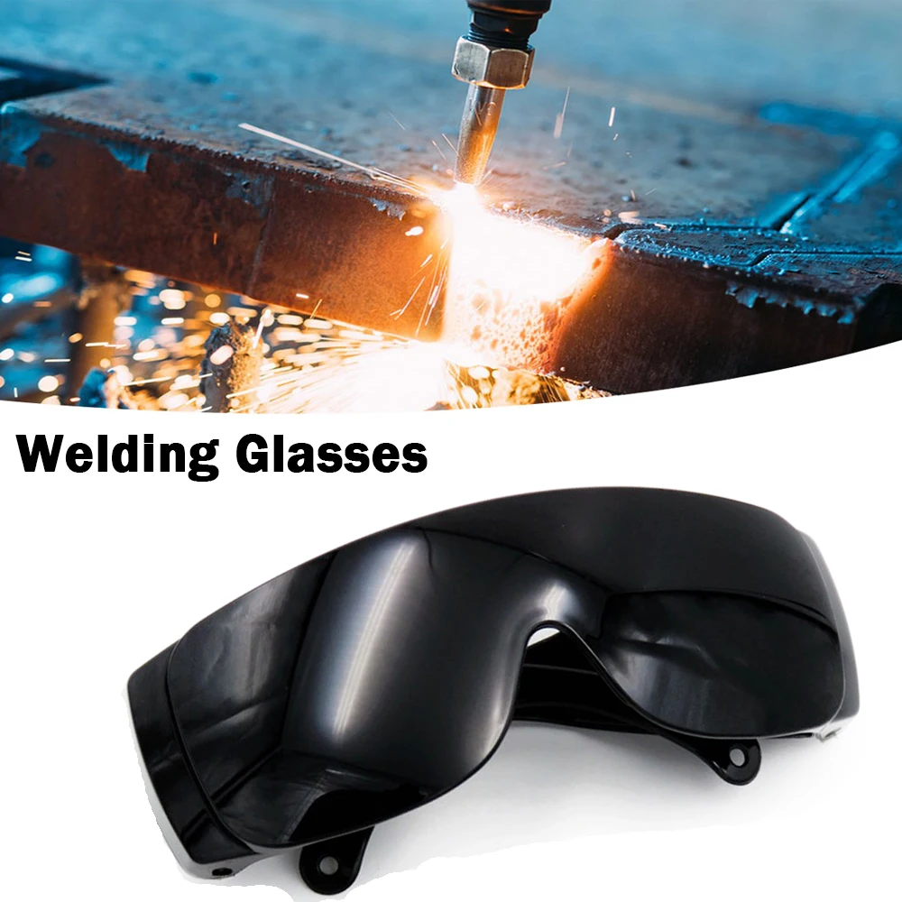 Automatic Dimming Welding Goggles Anti-Glare Argon Arc Welding Glasses Anti-UV Ultra-light Welding Supplies Protective Screen