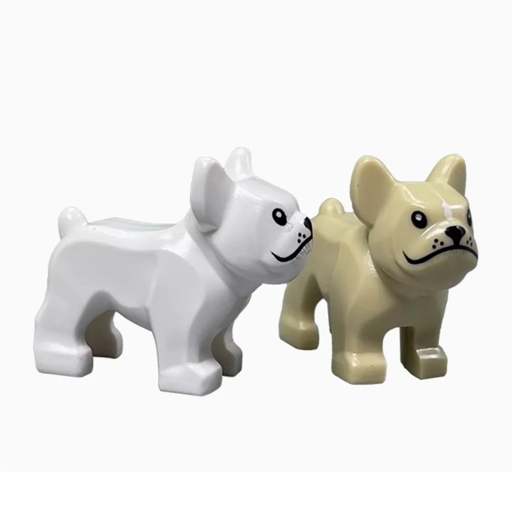 

Французский бульдог, строительные блоки, мини-фигурки, кирпичи, игрушки