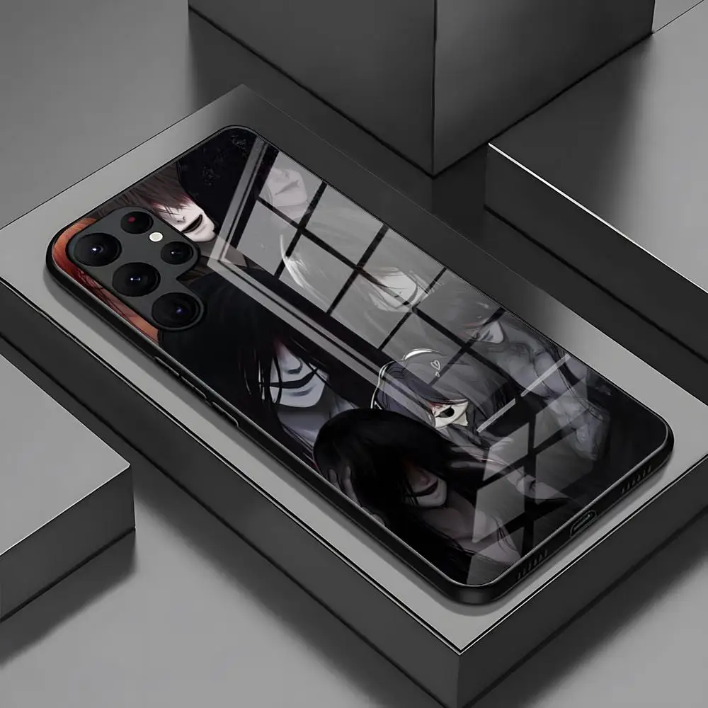 Mr Crawling Homi-cipher Phone Case For Samsung S24 S23 S21 S20 S22 A24 A34 A54 A53 Note 20 Pro Ultra Plus 2024 Glass Back Cover