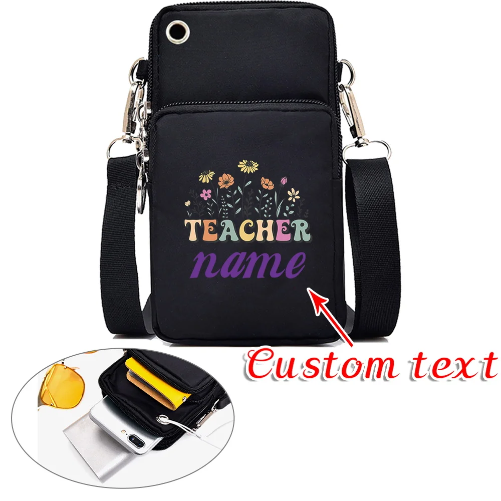 

Простой пакет для мобильного телефона по индивидуальному заказу, новая женская сумка через плечо, портативный кошелек на плечо, модные сумки для хранения мобильных телефонов