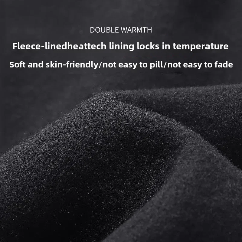 Men Underwear 2pcs tracksuit Set Winter Warm Plush Thermal Undershirts Compression Tights Fitness Sports Mens Sweatsuits Set