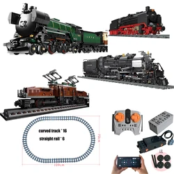 New City Spot High-tech Expert Ultimate Series large-scale Train Building Blocks  train  train track Toys For Children Gift