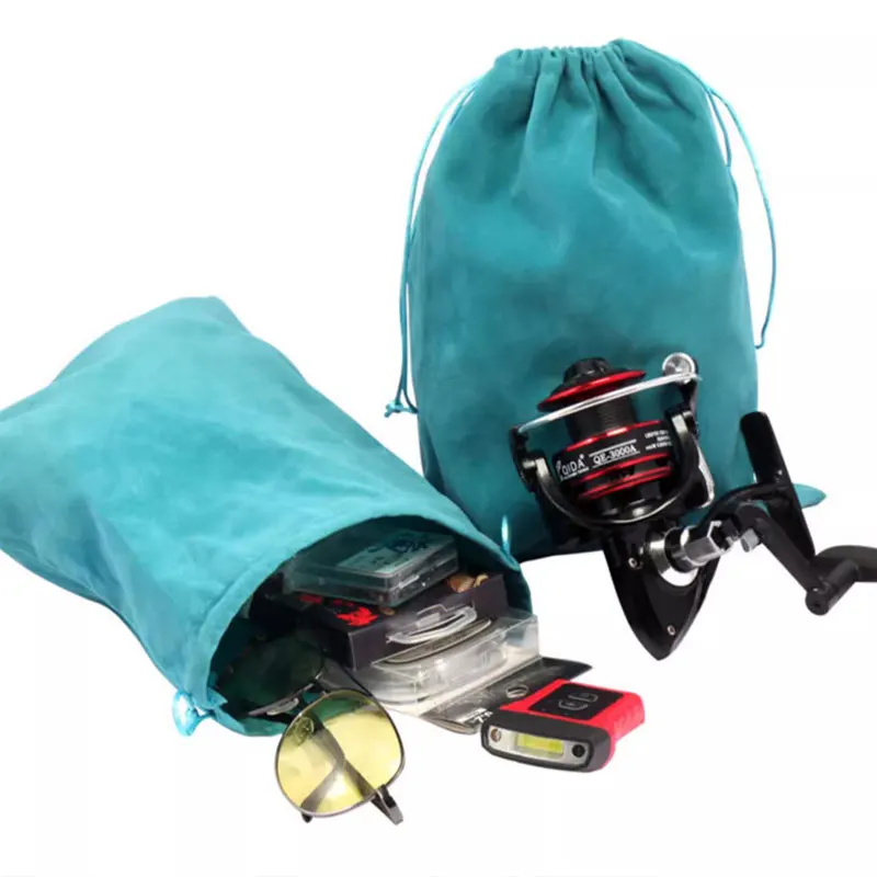 

10PCS Universal Fishing Reel Bag Fishing Tackle Accessories Storage Bag Luya Water Drop Spinning Wheel Drum Reel Protective Bag