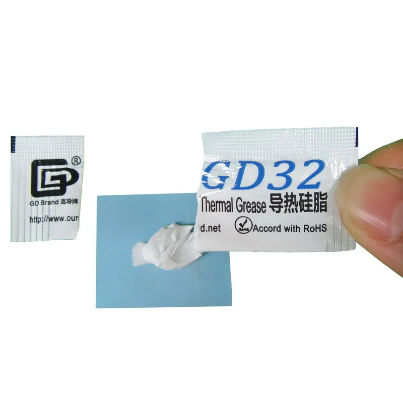 20 Miếng 0.5G Mini Bao Bì Túi GD Thương Hiệu Series GD900 Nhiệt Dầu Mỡ Dán CPU Tản Nhiệt Hợp Chất MB05