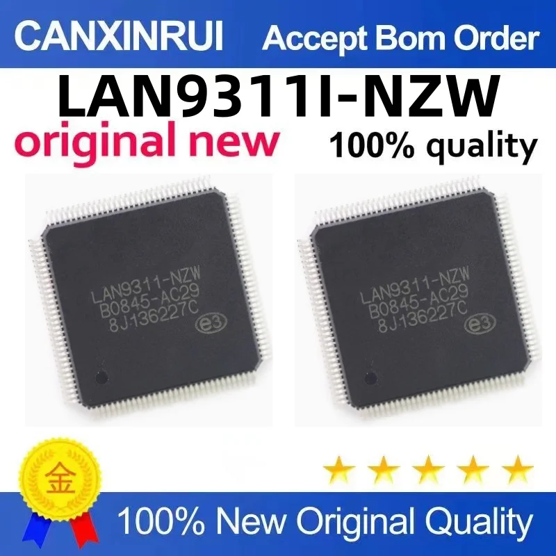 New original LAN9311I-NZW package QFP128 Ethernet controller chip