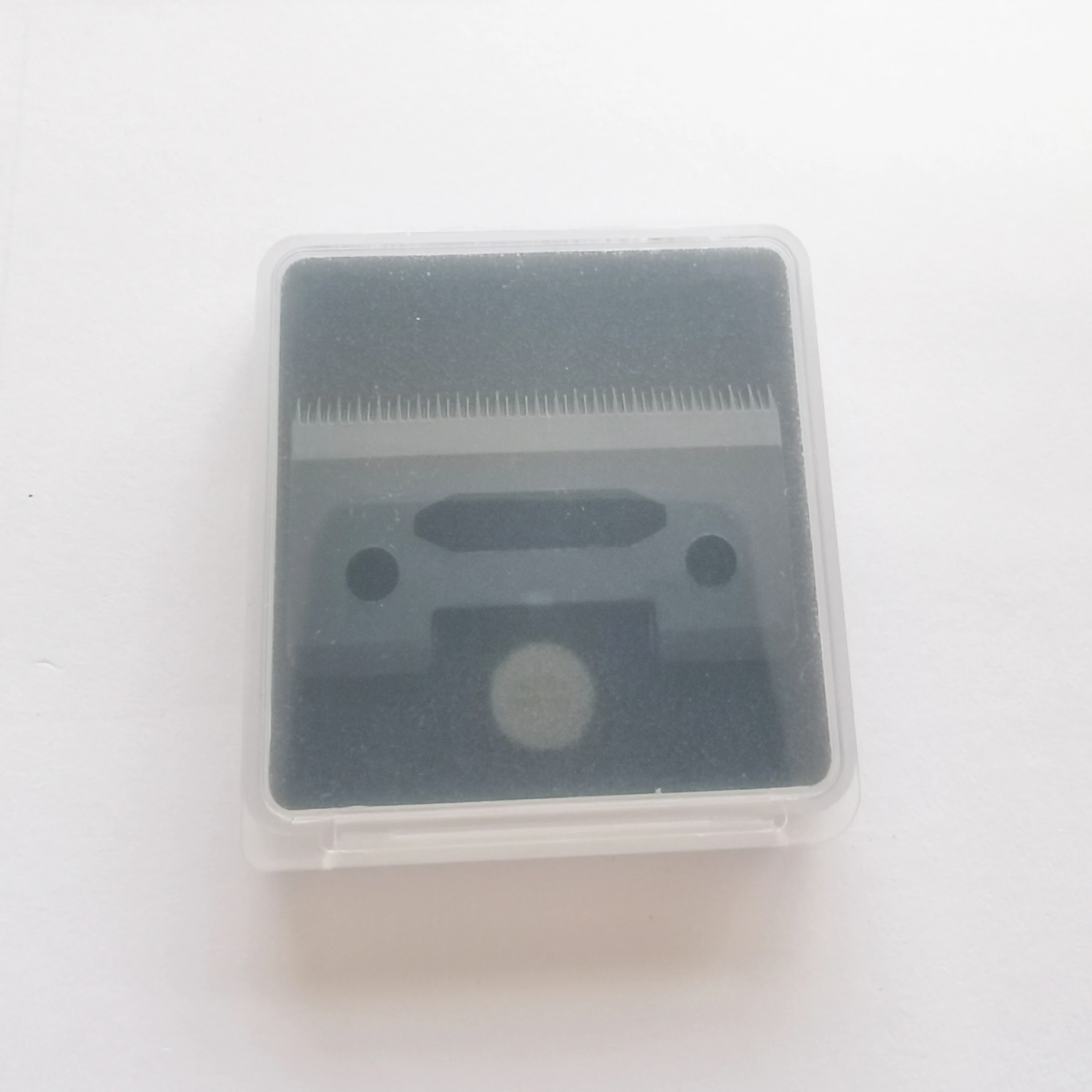 Magic 2-Lubang Stagger-Gigi Keramik Pisau Bergerak Cordless Clipper Bisa Diganti untuk Wahl Geser Clipper dengan Kotak Plastik