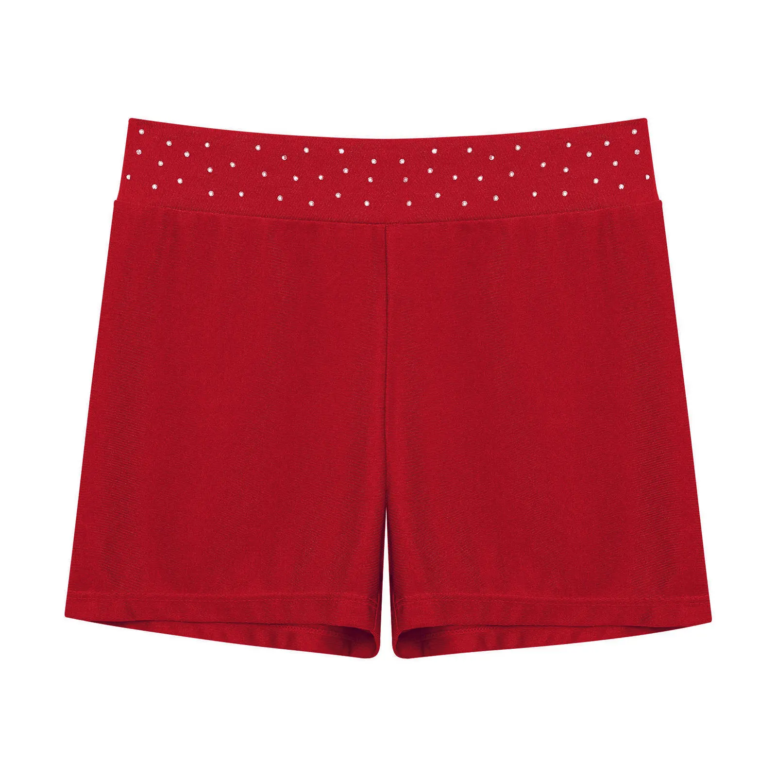 

Kids Dance Party Stage Performance Costumes Shorts for Boys Girls Metallic Shorts Shiny Dancewear Children Hip Hop Clothes