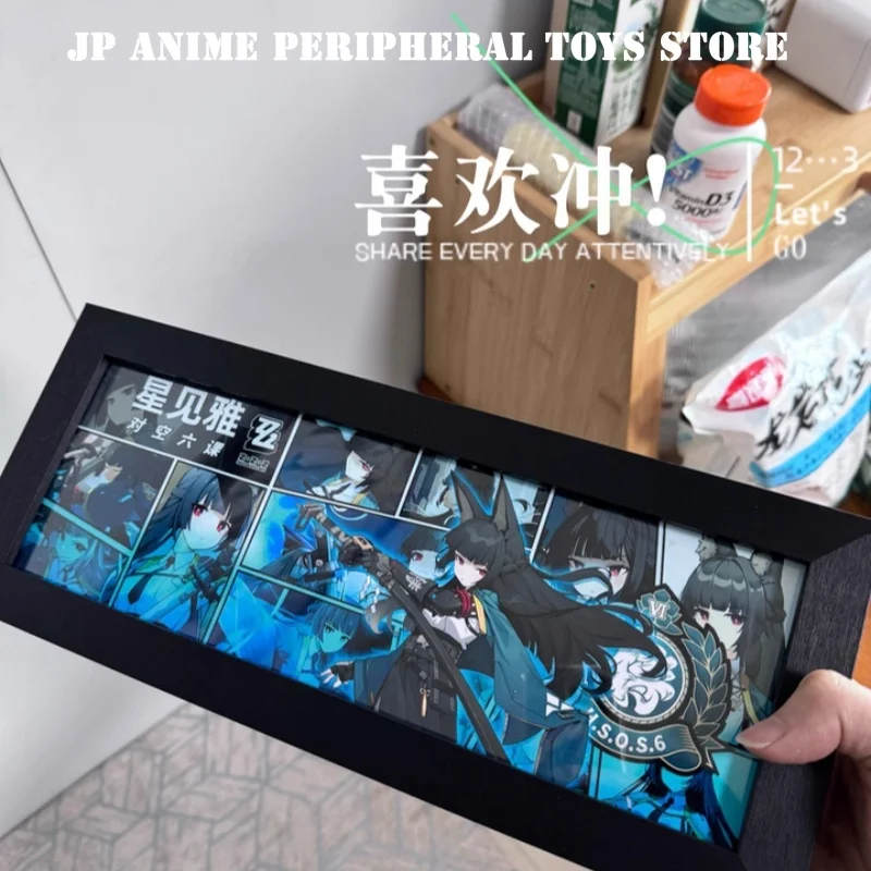 2025 Zenless Zone Zero Figure Comic Frame Cartoon Ellen Joe Von Lycaon Figure Desktop Ornament Fan Collection Gift - Image 3