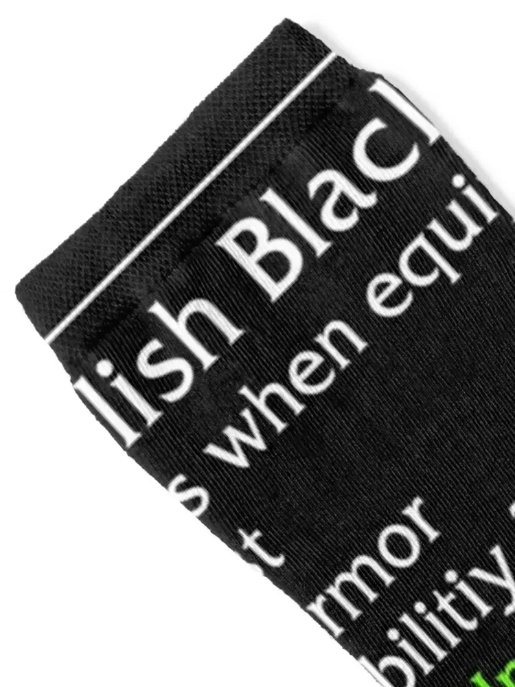 Stylish Black Shirt Essential Socks with print cool christmas stocking winter Men's Socks Luxury Women's