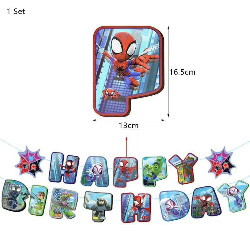 Spidey und seine fantastischen Freunde Geburtstagsparty-Dekoration Neue Latexballons für Kinder Eventbedarf Folien-Latexballon-Hintergrund