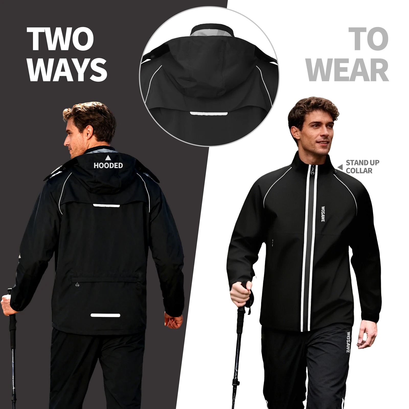 WOSAWE Reflective Motorcycle R - đánh giá và giá Cycling Commute Jacket