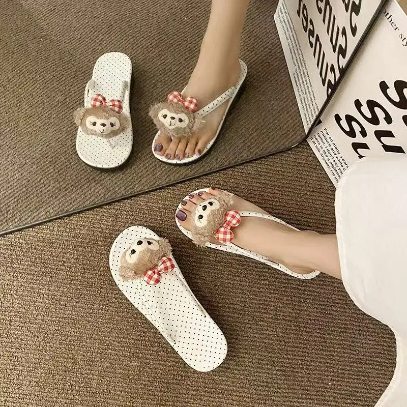 2025 summer ShellieMay Duffy New drop shipping Women's real photo Outwear Home Couples Feeling women warm cutton Slippers