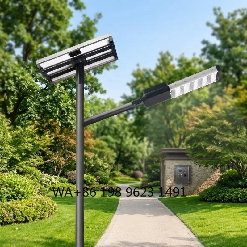 

150W IoT Smart Split Solar Street Light LiFePO4 Battery MPPT Remote Control City Outdoor Lamp