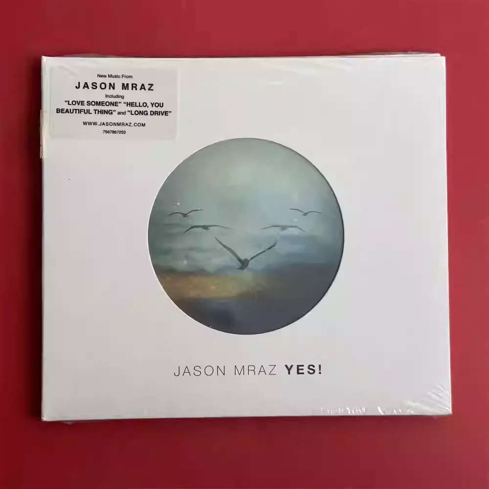 

CD Classic Folk Album Jason Mraz Music CD Yes! Music Record Cosplay Walkman Car Soundtracks Box Gifts Party Music Collection