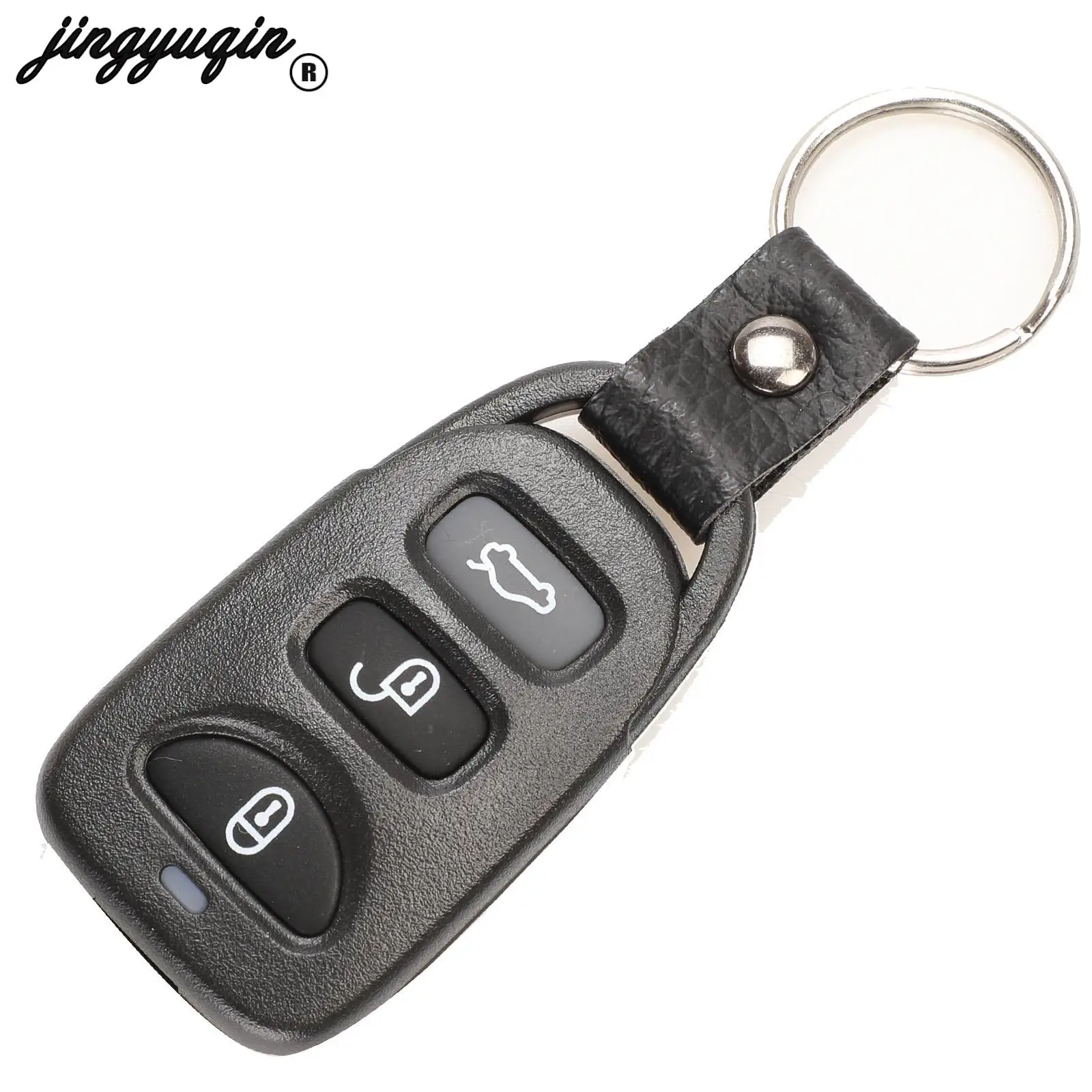 Jingyuqin 2/3/4 Buttons Brand New Remote Key Shell Control Fob Case Panic Cover For Hyundai Tucson Elantra Accent SANTA FE
