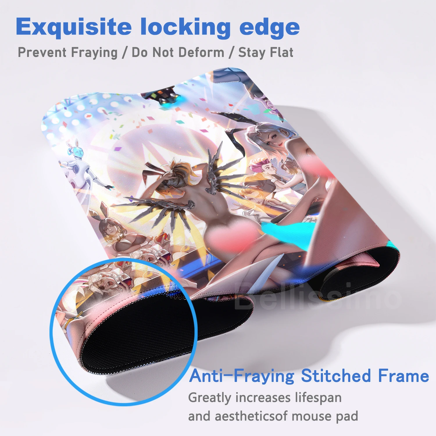 لوحة ماوس أنيمي فتاة ماوس مثير بنات كبير Bood الصدر ماوس مفرش كمبيوتر ألعاب حصيرة هنتاي لوحة ماوس كوميدية ملحقات الكمبيوتر المحمول #4