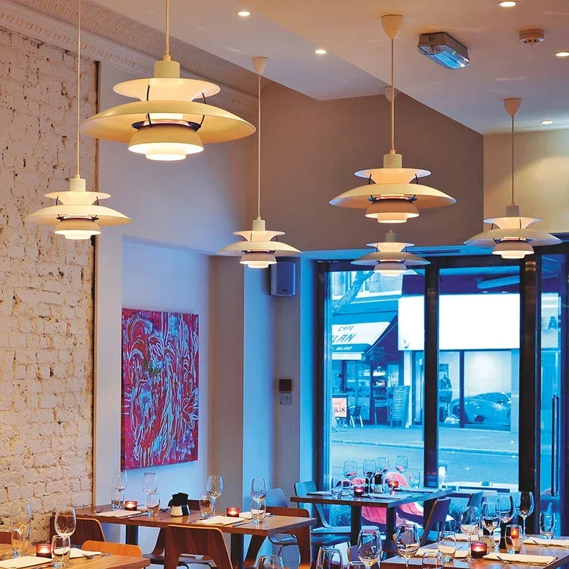 Nordic Designer Hochwertige Regenschirm LED Kronleuchter Wohnzimmer Restaurant Küche Farbe Anhänger Lampe Innen Beleuchtung Dekor