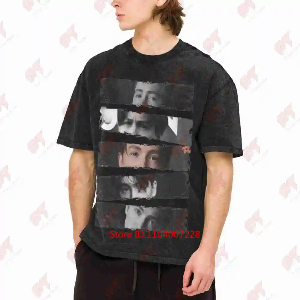 Eyes Kit Connor Vintage Washed Tee Pure Cotton T-Shirt