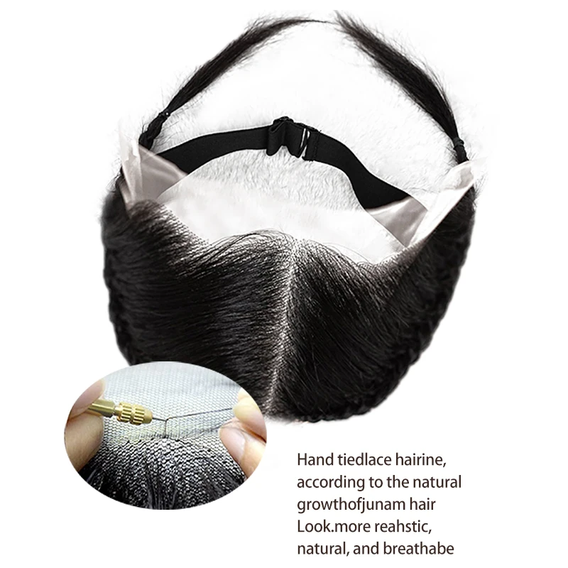 10 polegadas 13x4 polegadas peruca dianteira do laço preto gele peruca frontal 100% cabelo humano com peruca de cabelo do bebê para mulher