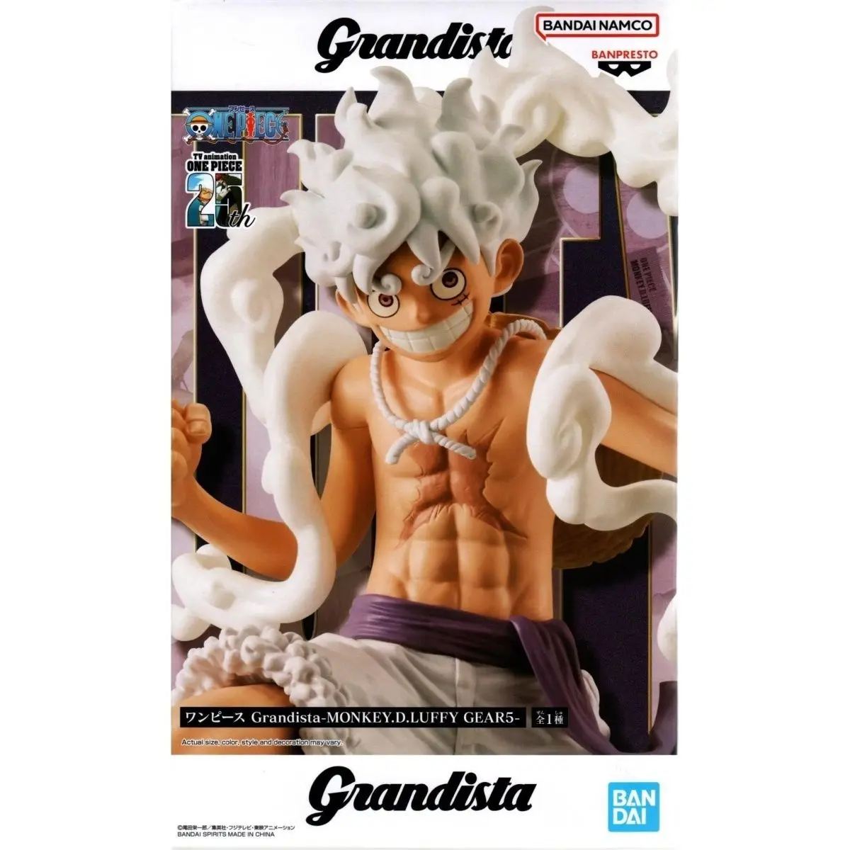 

Bandai 100% Original Banpresto One Piece Grandista Monkey D Luffy Figure Anime One Piece Model Genuine with Box Boxed Toy