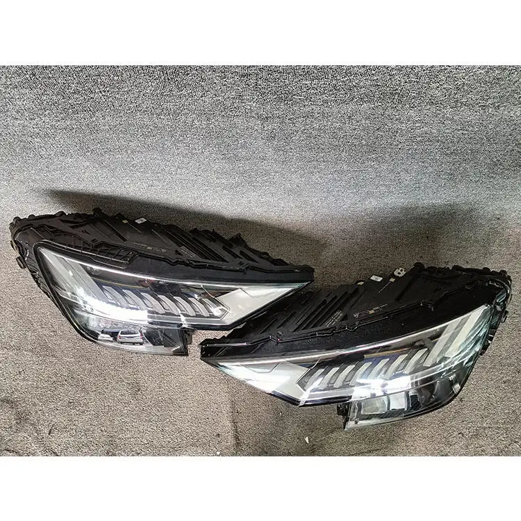 Lampu Depan Mobil Audi Q8 LED Laris Manis, Lampu Matrix Berkualitas Tinggi