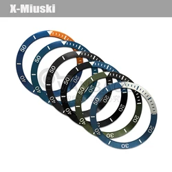 38mmx30.6mm Watch Bezel Insert Fit For SKX007 Frogman Watch Case NH35 NH36 Men Watches Replace Bezel Ring