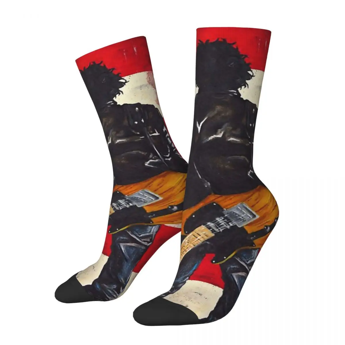 

Bruce Springsteen Socks Harajuku Sweat Absorbing Stockings All Season Long Socks Accessories for Unisex Birthday Present